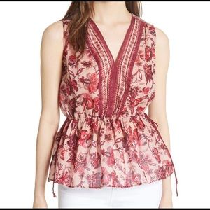 Kate Spade Paisley Blossom Top